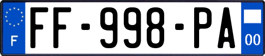 FF-998-PA