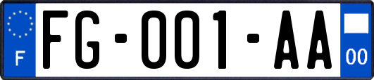 FG-001-AA