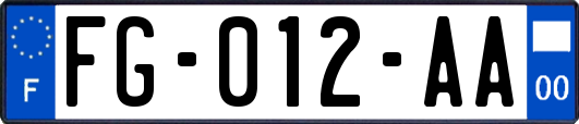 FG-012-AA