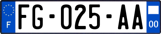 FG-025-AA