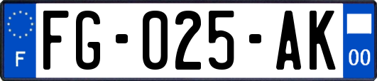 FG-025-AK