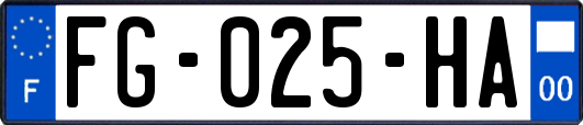 FG-025-HA