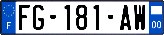 FG-181-AW