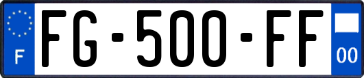 FG-500-FF