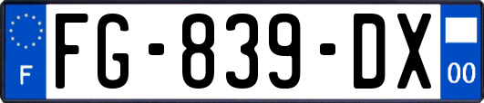 FG-839-DX