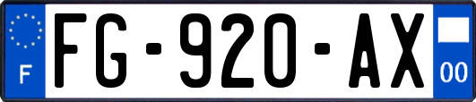 FG-920-AX