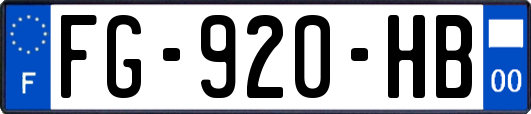 FG-920-HB