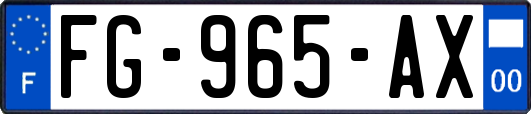 FG-965-AX