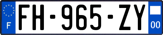 FH-965-ZY