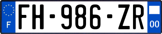 FH-986-ZR