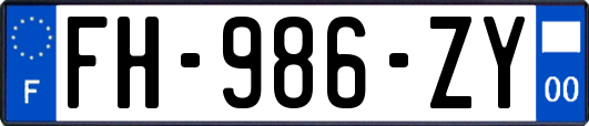 FH-986-ZY