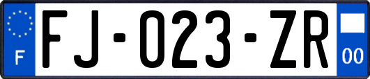 FJ-023-ZR