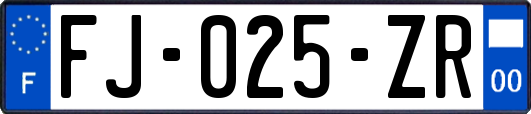 FJ-025-ZR