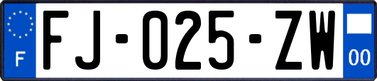 FJ-025-ZW