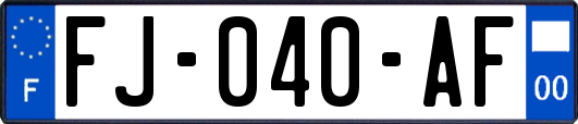 FJ-040-AF