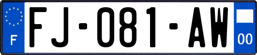 FJ-081-AW