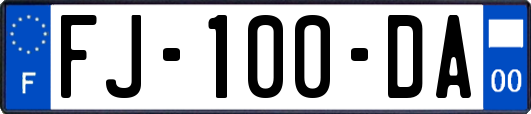 FJ-100-DA