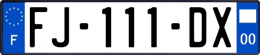 FJ-111-DX