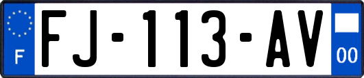 FJ-113-AV