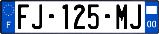 FJ-125-MJ