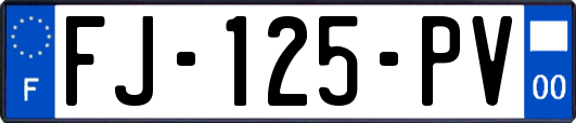 FJ-125-PV