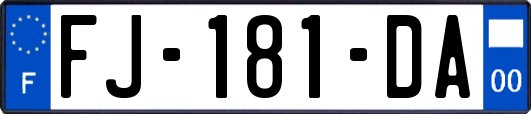 FJ-181-DA