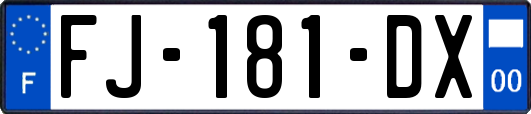 FJ-181-DX