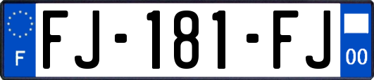 FJ-181-FJ