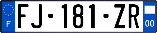 FJ-181-ZR