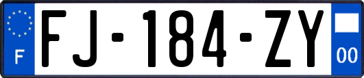 FJ-184-ZY