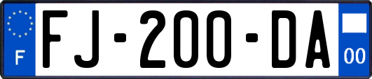 FJ-200-DA
