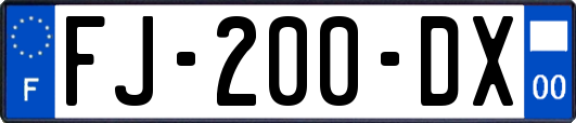 FJ-200-DX