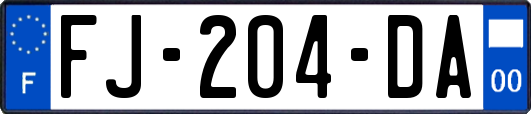 FJ-204-DA