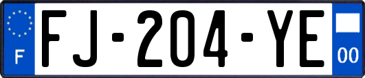 FJ-204-YE