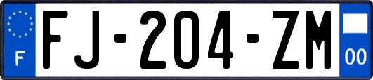 FJ-204-ZM