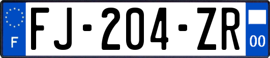 FJ-204-ZR