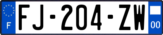 FJ-204-ZW