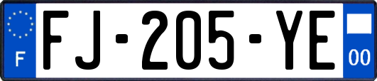 FJ-205-YE