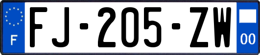 FJ-205-ZW