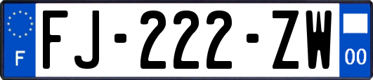 FJ-222-ZW