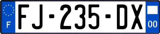 FJ-235-DX