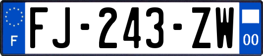 FJ-243-ZW