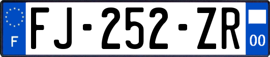 FJ-252-ZR