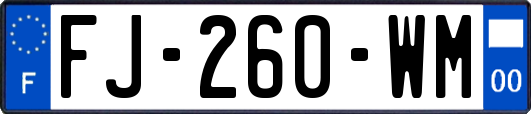 FJ-260-WM