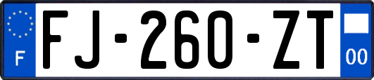 FJ-260-ZT