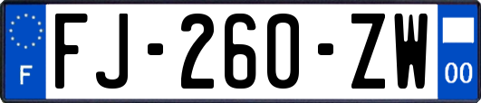 FJ-260-ZW