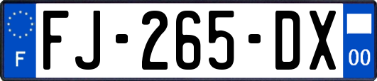 FJ-265-DX