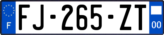 FJ-265-ZT