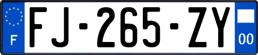 FJ-265-ZY