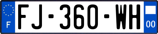 FJ-360-WH